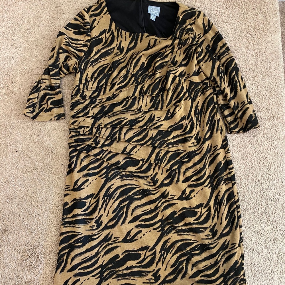 Rabbit Rabbit Rabbit Designs Animal Print Dress